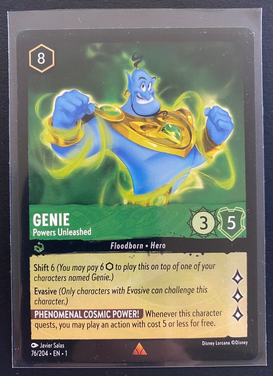 Lorcana GENIE 76/204 EN-1 Rare | Kaufen auf Ricardo