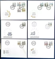 1982 - 86 / Schweiz FDC Tierkreiszeichen Komplett