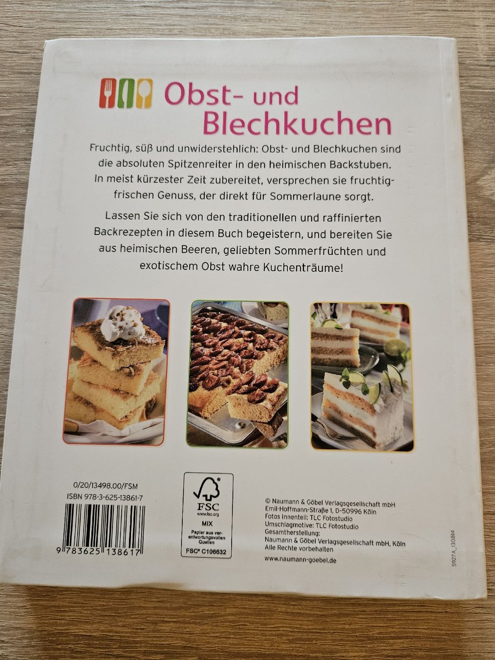Bücher: Backbuch Kochbuch Obst- und Blechkuchen NGV – Gebraucht aus Ebikon von SecondChance_byM 1