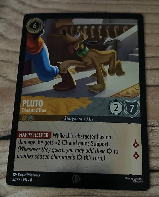 Cartes à collectionner: Carte Lorcana promo Pluto – D'occasion à Meyrin par ton_p9fm 1