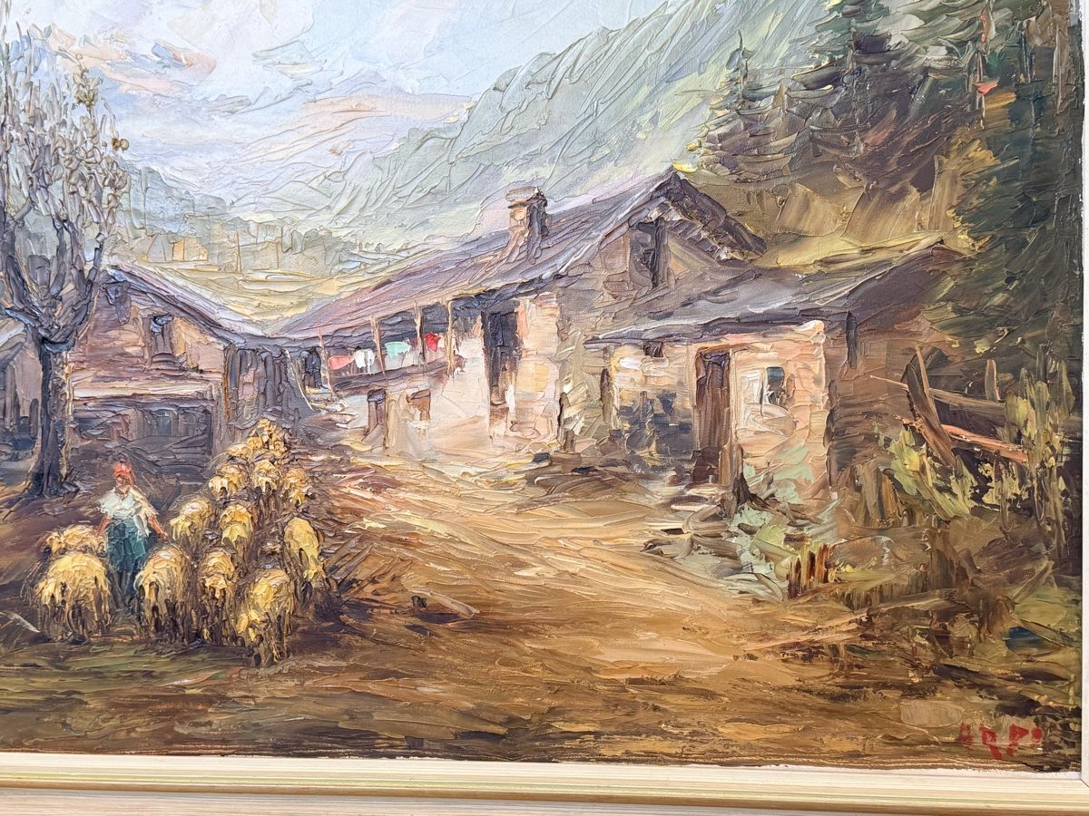 Dipinti: Ölgemälde 83x63.5cm – Usato da Solothurn venduto da NUVICO 6