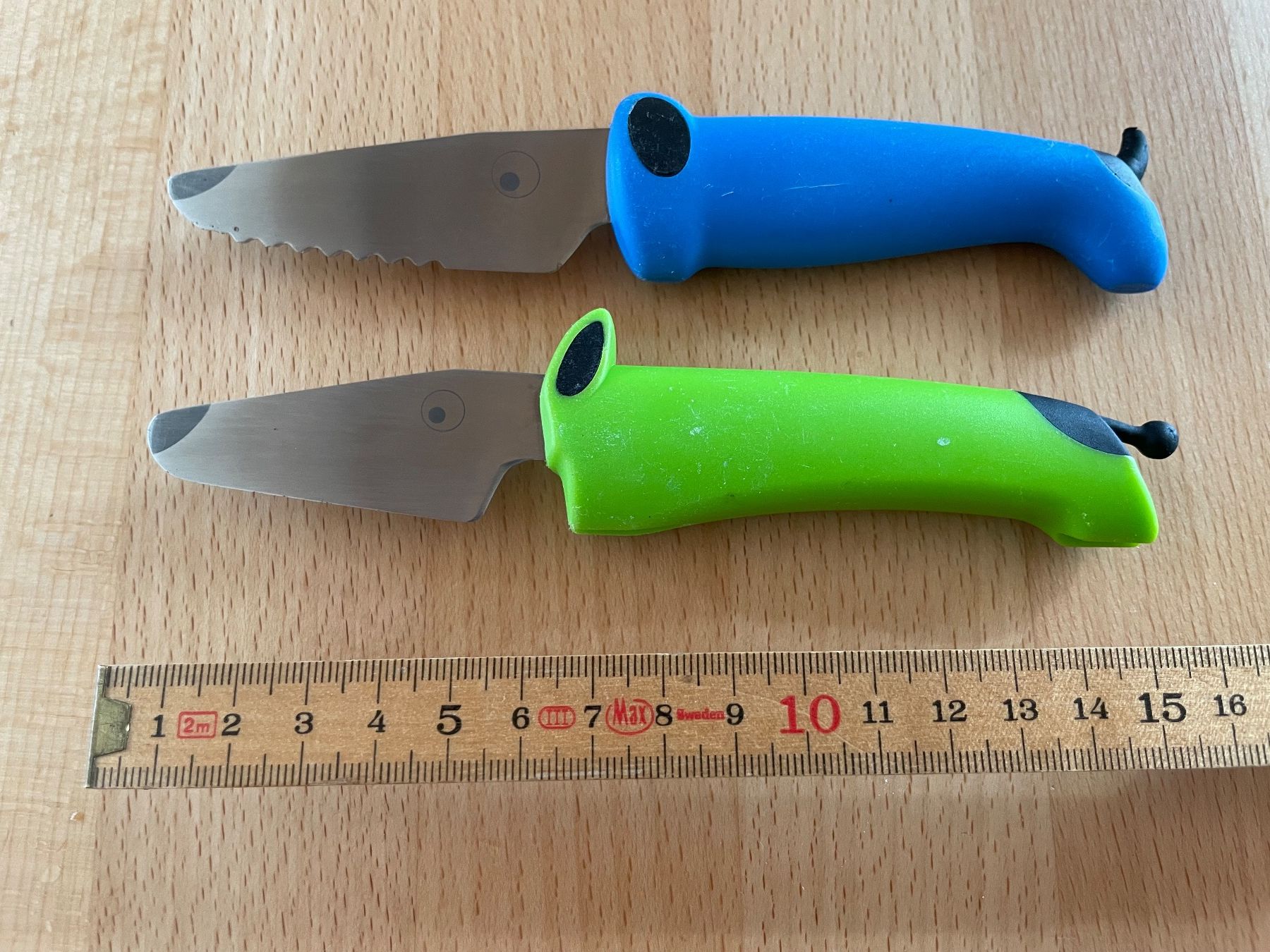 Kuhn Coltelli da cucina: 2 Lernmesser von Kuhn Rikon, – Usato da Cham venduto da 2eye 1