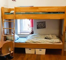 Stockbett/ Etagenbett Holz Buche Bio geölt, guter Zustand