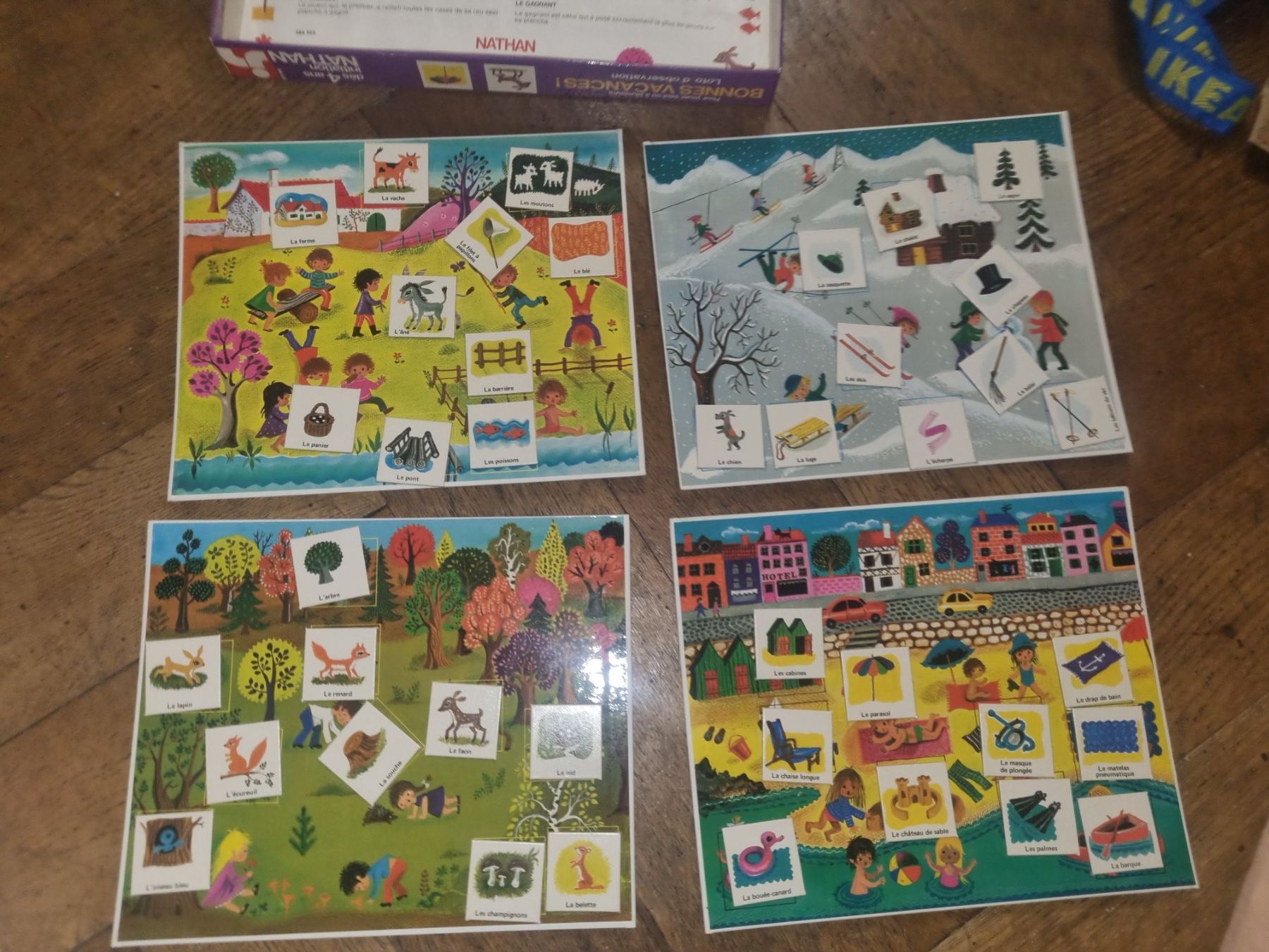 Giochi: Jeu vintage "Bonnes Vacances!" Nathan complet – Usato da Fribourg venduto da jarmilka 5