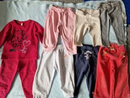Kleiderpaket für Mädchen Gr. 80 und 86