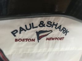 ELEGANTES PAUL & SHARK, MARKEN HERRENHEMD, GR. 39, WEISS