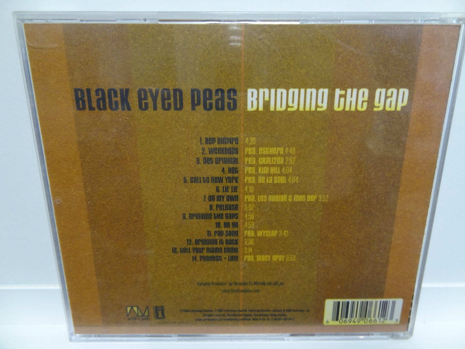 CD: Black Eyed Peas - Bridging the Gap - CD – Usato da luzern venduto da musicandart 1