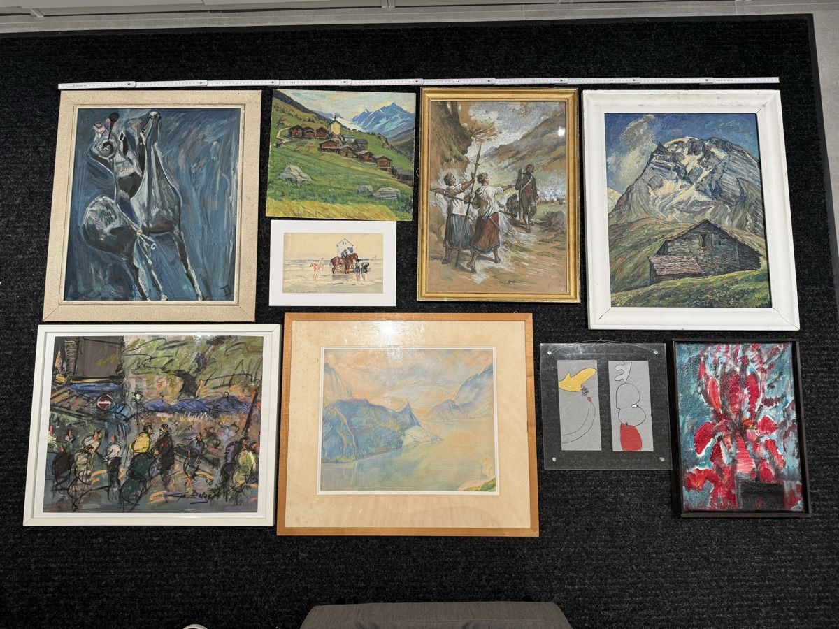 Dipinti: Nachlass grosse Kunstsammlung Gemälde / Einzelverkauf ok – Usato da Neyruz FR venduto da pavel5