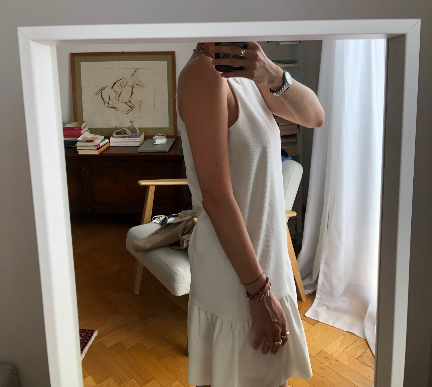 Zara Vestiti: Robe blanche - M - Zara – Nuovo (secondo la descrizione) da Lausanne venduto da ami_jjt5 1
