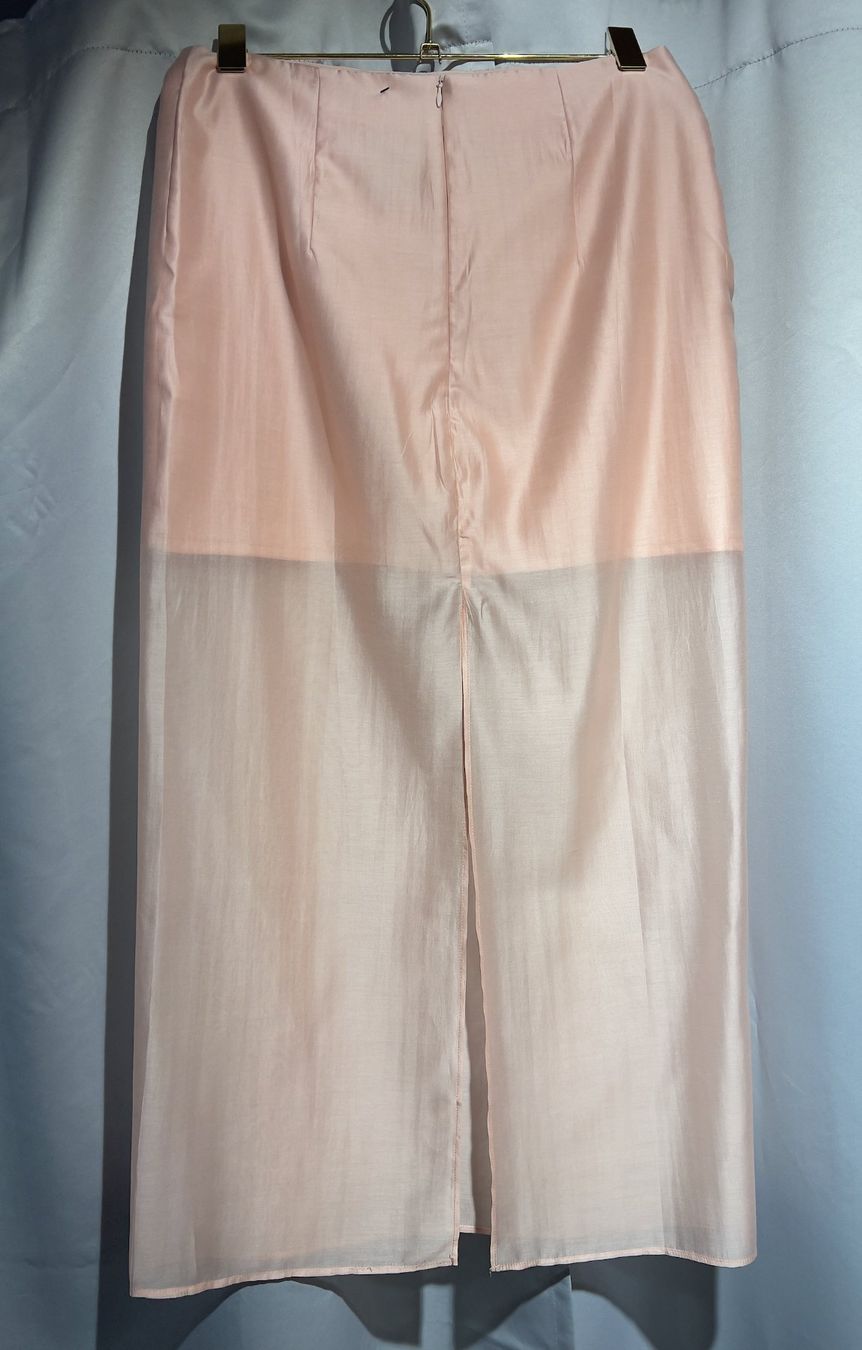 Gonne: Rosa Sommerrock mit Transparenz – Nuovo e nell'imballaggio originale da Zürich venduto da Naebeli 5