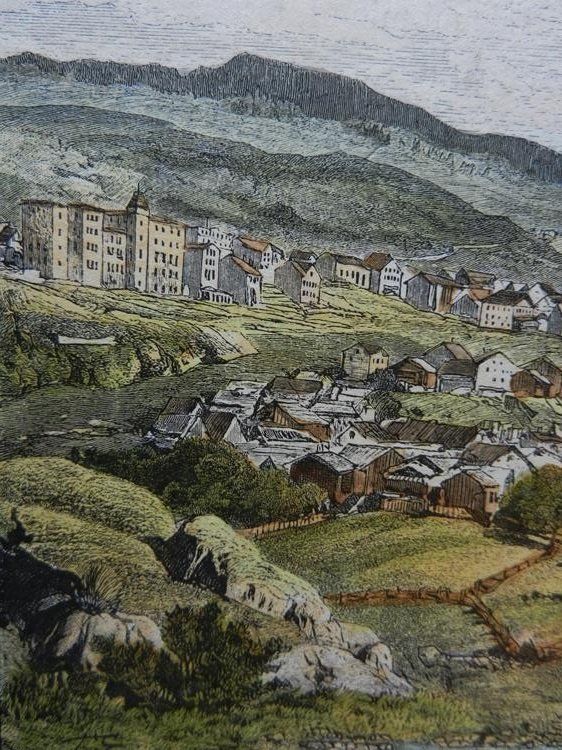 Gravures: Scuol Schuls koloriert – D'occasion à Risch par Rischli15 3