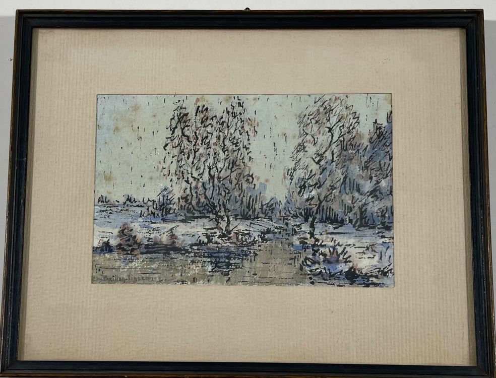 Charles Baillon Vincennes (1878-1932) Aquarell | Kaufen auf Ricardo