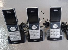 3x Yealink W56H, Téléphone sans fil DECT professionnel