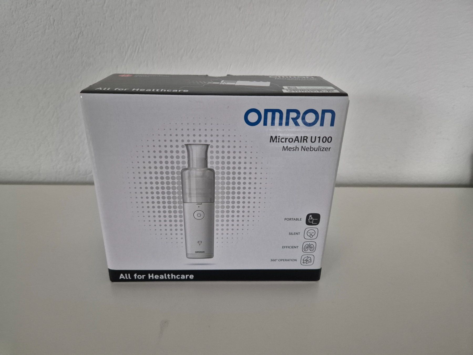 Omron Attrezzature mediche: Omron MicroAir U100 Ultraschall Inhalationsgerät – Nuovo (secondo la descrizione) da Aarburg venduto da i_c6r8