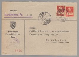 N° 173z - 174z sur remboursement 1934 (300.--)