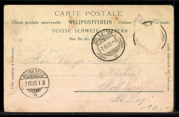 Cartes postales: AK Zug, Gesamtansicht – D'occasion à Berlin par bartko-reher 1