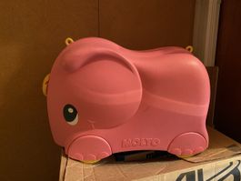 Pink Elephant Ride-On Suitcase Molto 