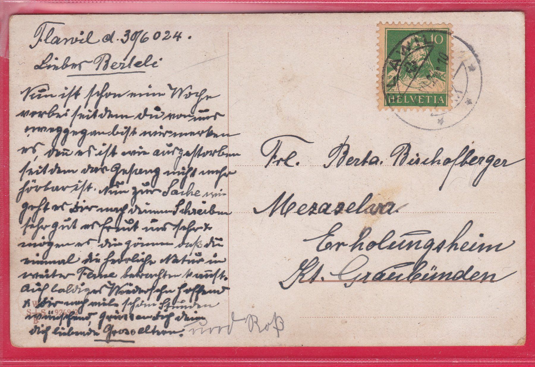 Cartes postales: LUFTIGES PICKNICK, 28.6.1924 – D'occasion à Oberrieden par Gebirgsstelze 1