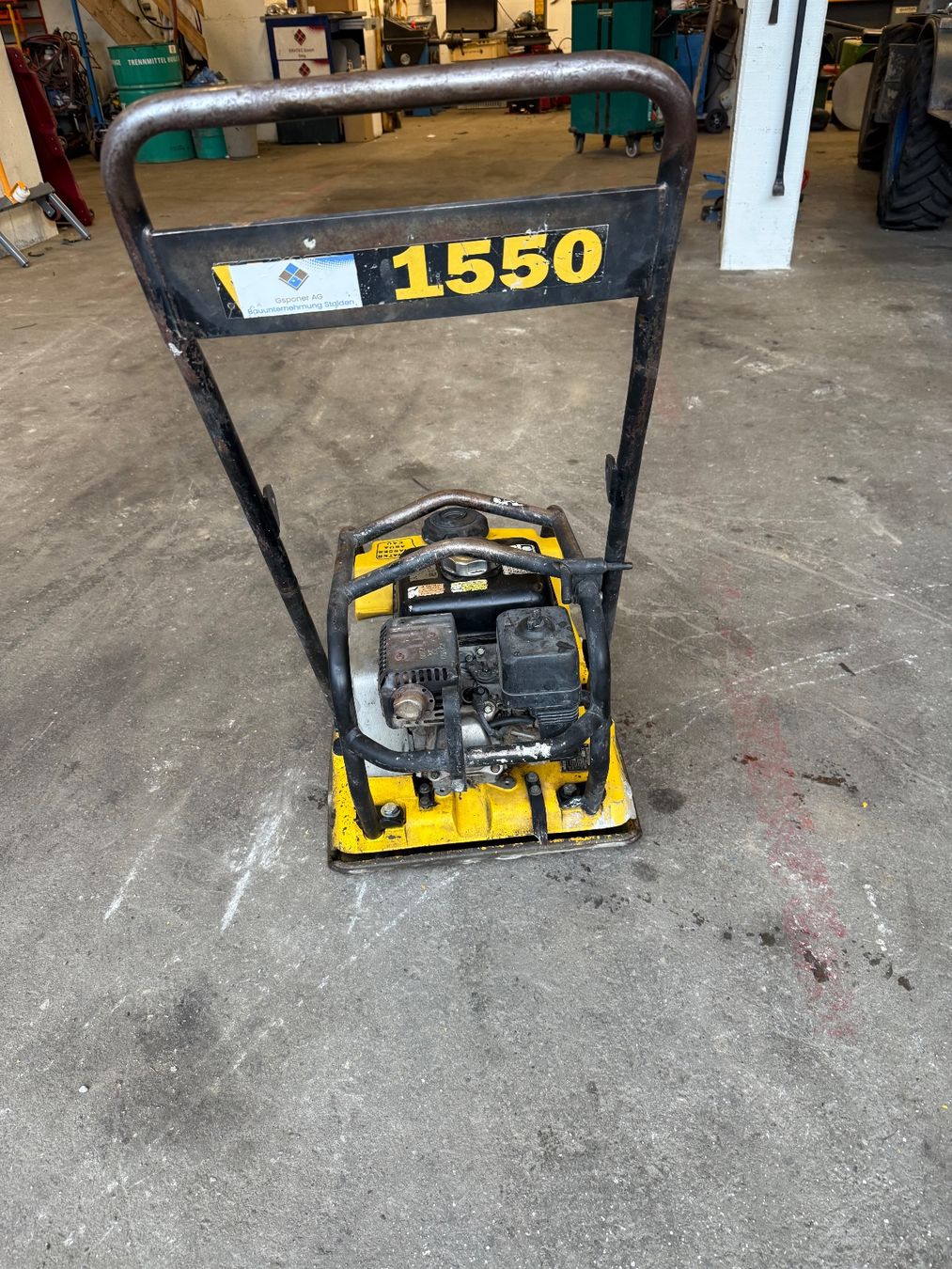 Wacker Neuson Alle Maschinen: Vibroplatte Wacker WP1550 – Gebraucht aus Stalden VS von kevi93 2