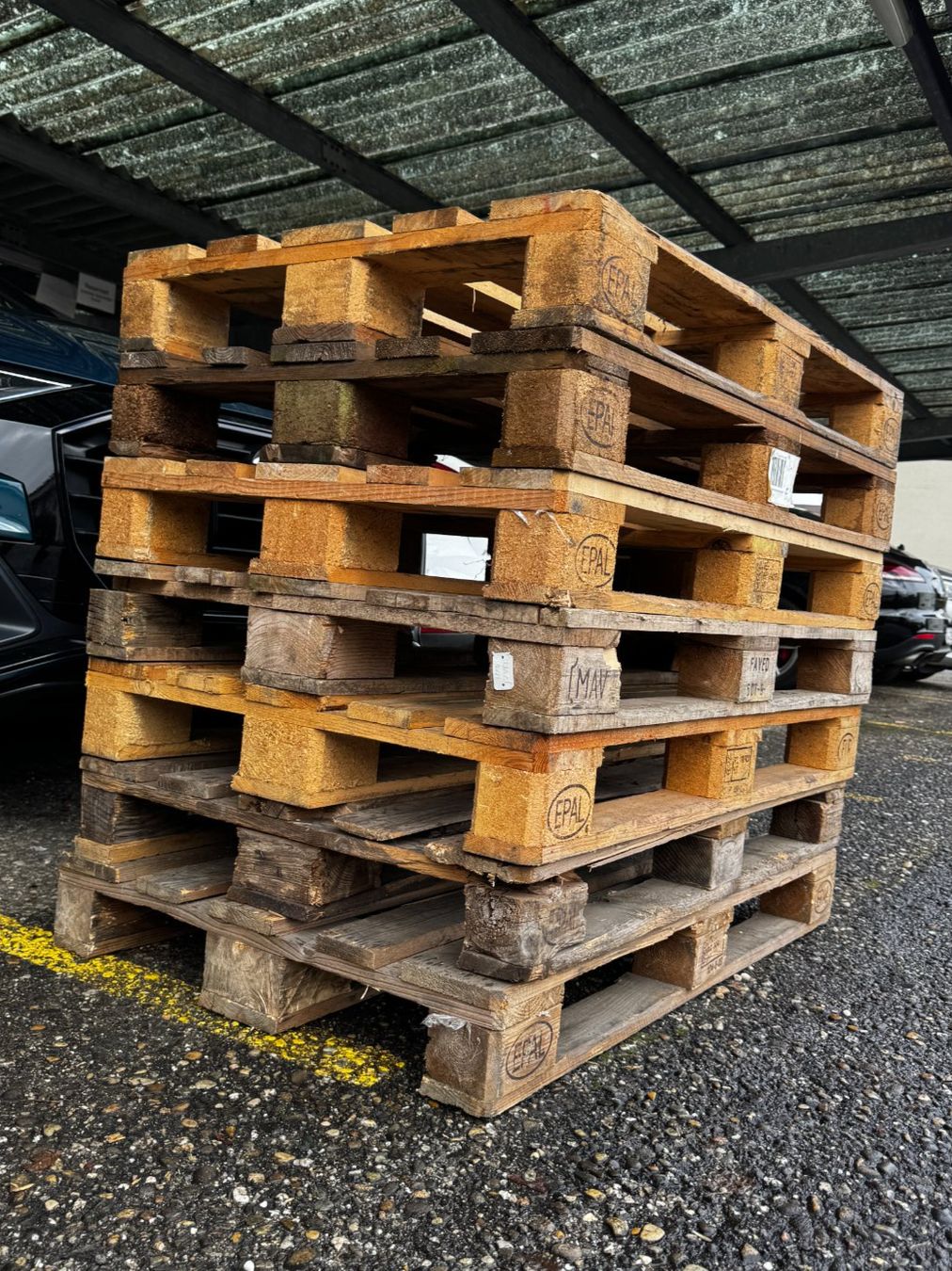 Pallets: Stapel mit 7 Paletten – Usato da Däniken SO venduto da Profog1 3