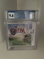 The Legend of Zelda Ocarina of Time Nintendo 3ds  CGC Grade