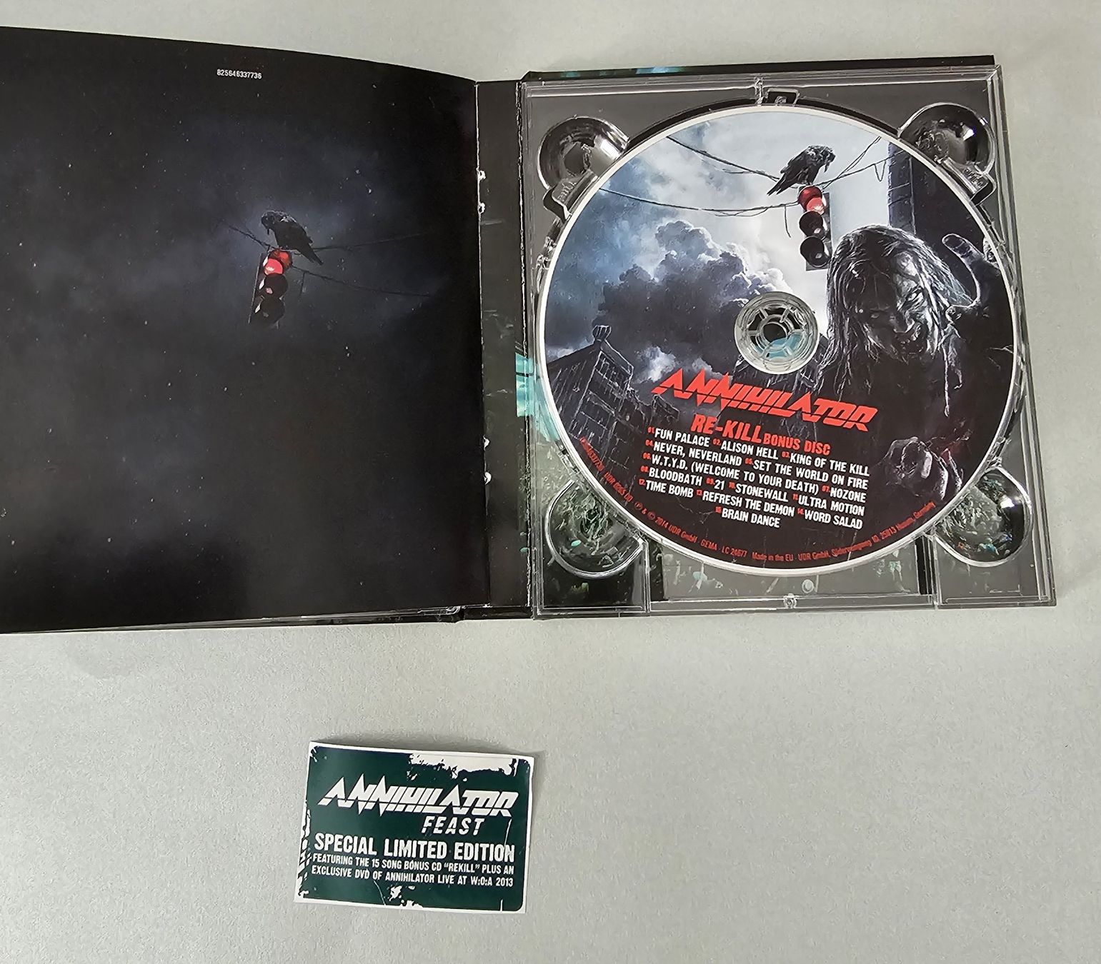 CD: Annihilator - Feast - MediaBook- Special Limited Edition – Nuovo (secondo la descrizione) da Lenzburg venduto da Pa_hcs 4