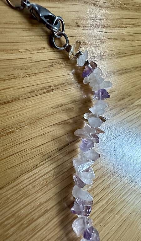 Colliers: Wunderschöne Edelsteinkette Amethyst – Neuf (Voir description) à Bern par cpiller01 3