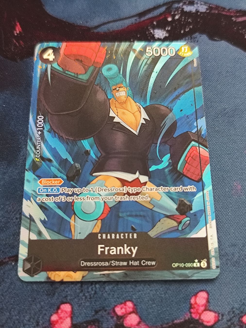 Bandai Sammelbilder & Trading cards: One Piece Franky OP10-090 EN – Neu (gemäss Beschreibung) aus Schlossrued von LAP2012