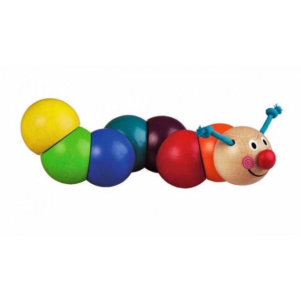 Giocattoli: Baby-Spielzeug Raupe Tea – Nuovo e nell'imballaggio originale da Mosnang venduto da glascom 1