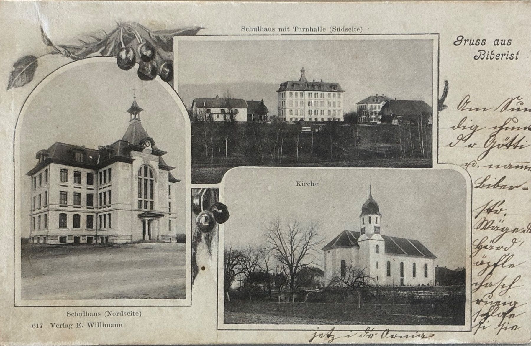 Cartoline postali: Gruss aus Biberist, 1905 – Usato da Frauenfeld venduto da Merk52