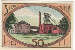 Notgeld "50 Pfennig. Neustadt am Rübenberge 1921"
