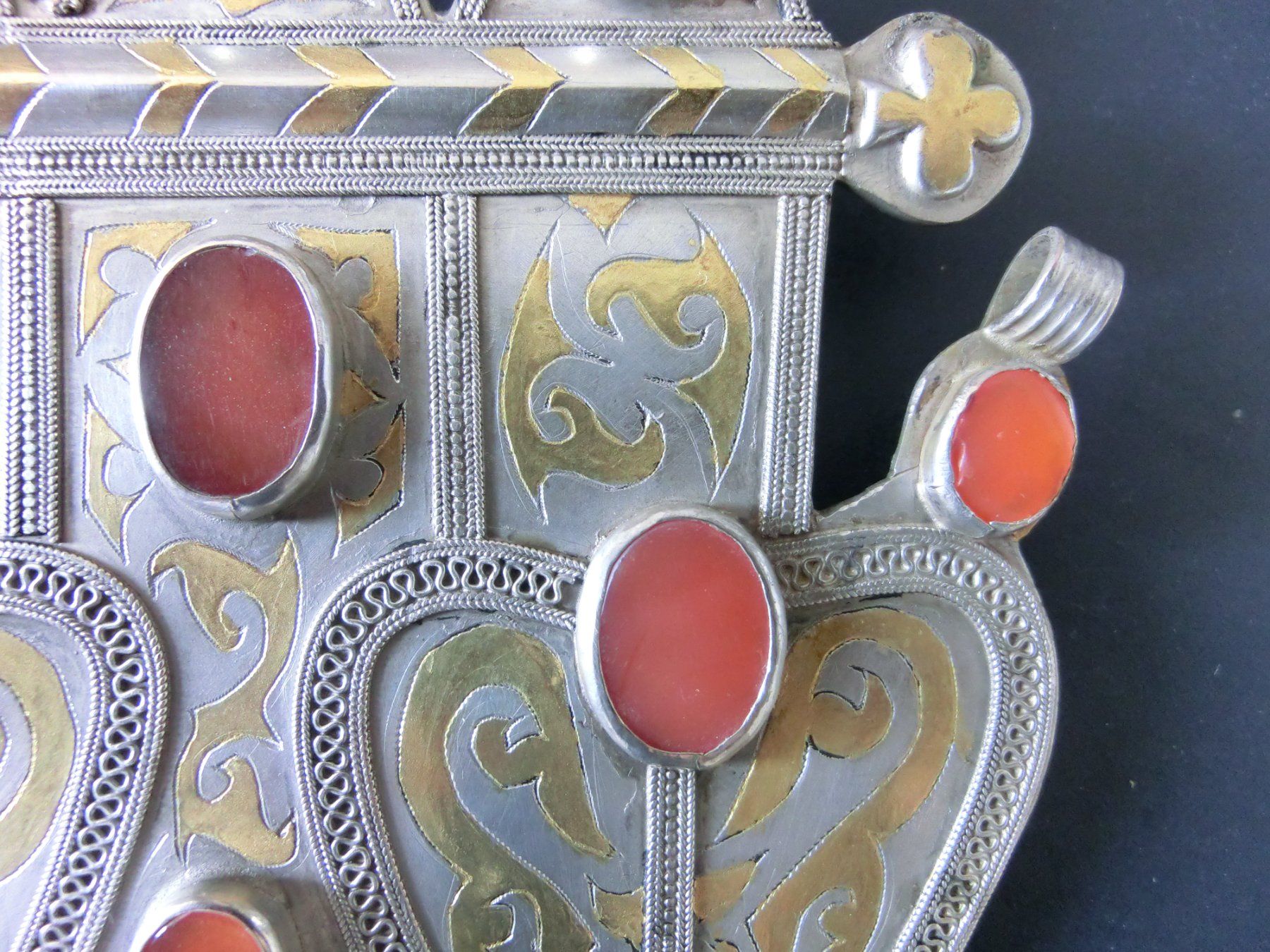 Ciondoli: ANTIKER TURKMENEN - BRUST - SCHMUCK – Usato da Basel venduto da wyba44 8