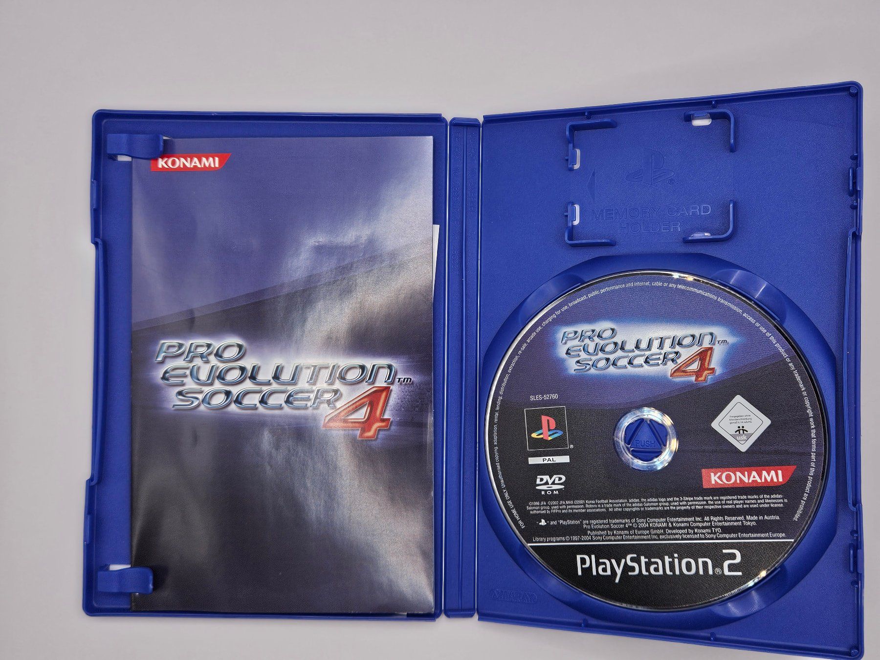 Sony Spiele: Pro Evolution Soccer (PES) 4 PS2 FR / DE / IT / EN  CIB – Gebraucht aus Hauterive NE von ariashopch 2