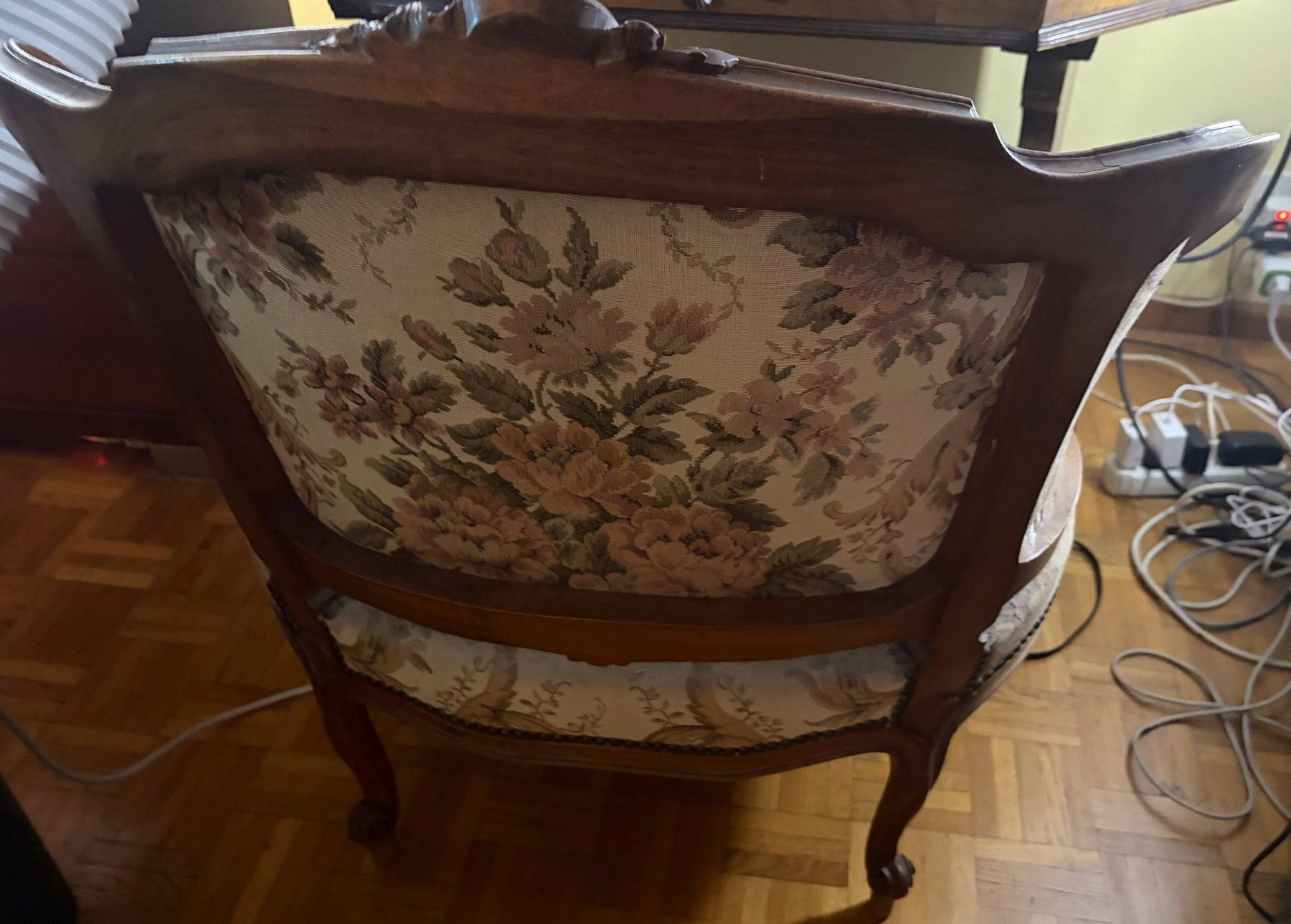 Sessel: Fauteuil corbeille style Louis XV – Gebraucht aus Genève von obongard 2