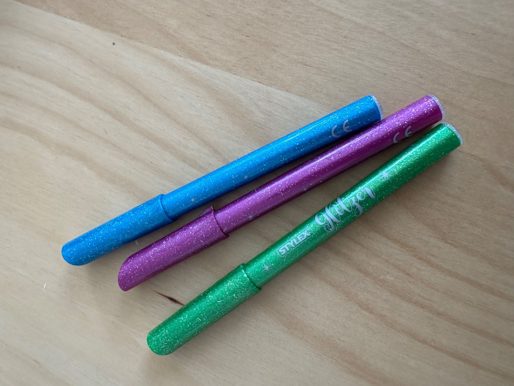 Penna & Evidenziatori: 3 Glitzer Stifte – Usato da Goldach venduto da Hibiskus23