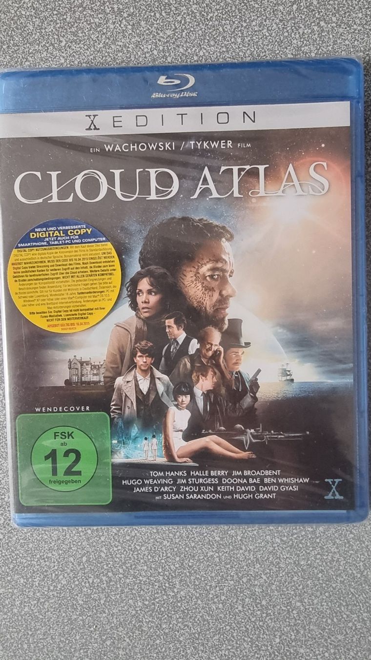 Tutti i DVDs: Blu Ray - Cloud Atlas - Tom Hanks - NEU – Nuovo e nell'imballaggio originale da Oetwil am See venduto da fineli2