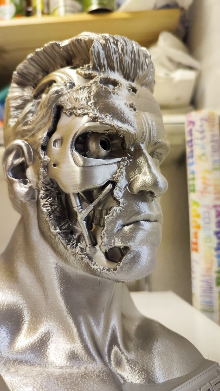 Sculture & Statue: TERMINATOR Büste 🔥🔥 – Nuovo e nell'imballaggio originale da Zürich venduto da turbopuz 1