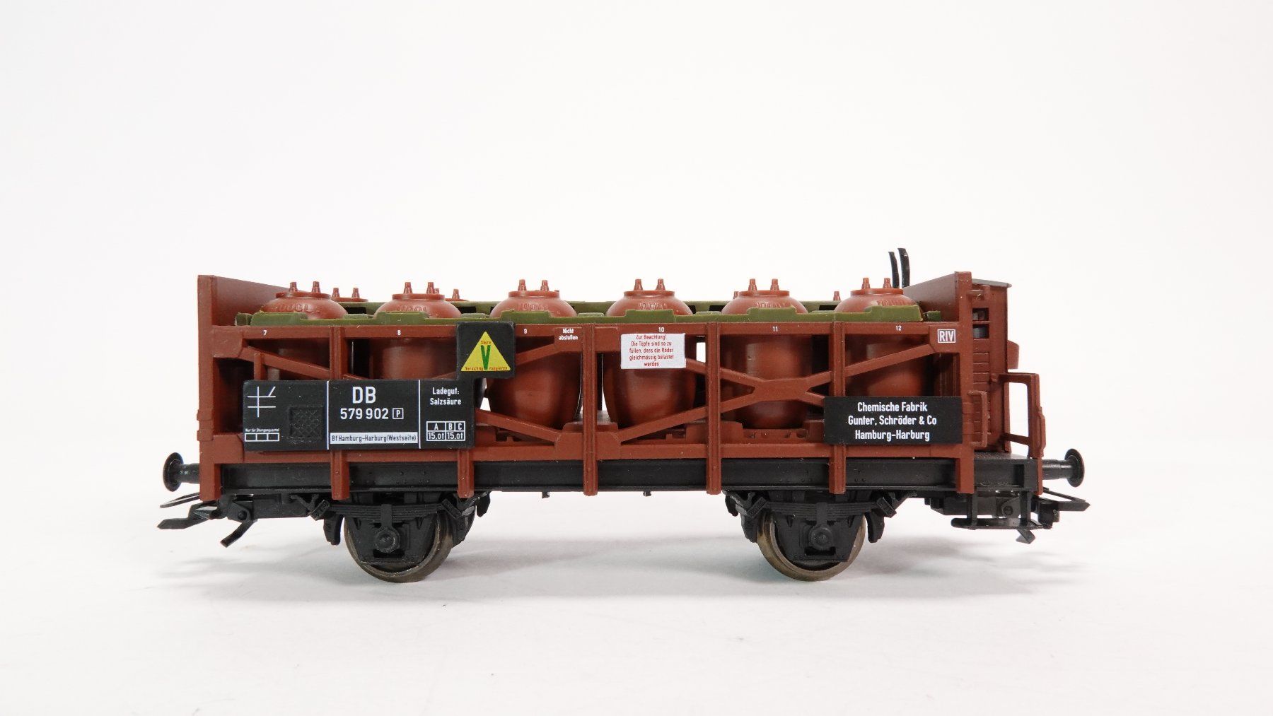 Piko Modellini di ferrovie: c1 Piko DB Säuretopfwagen 1) – Usato da Uetendorf venduto da tigermuegi 3