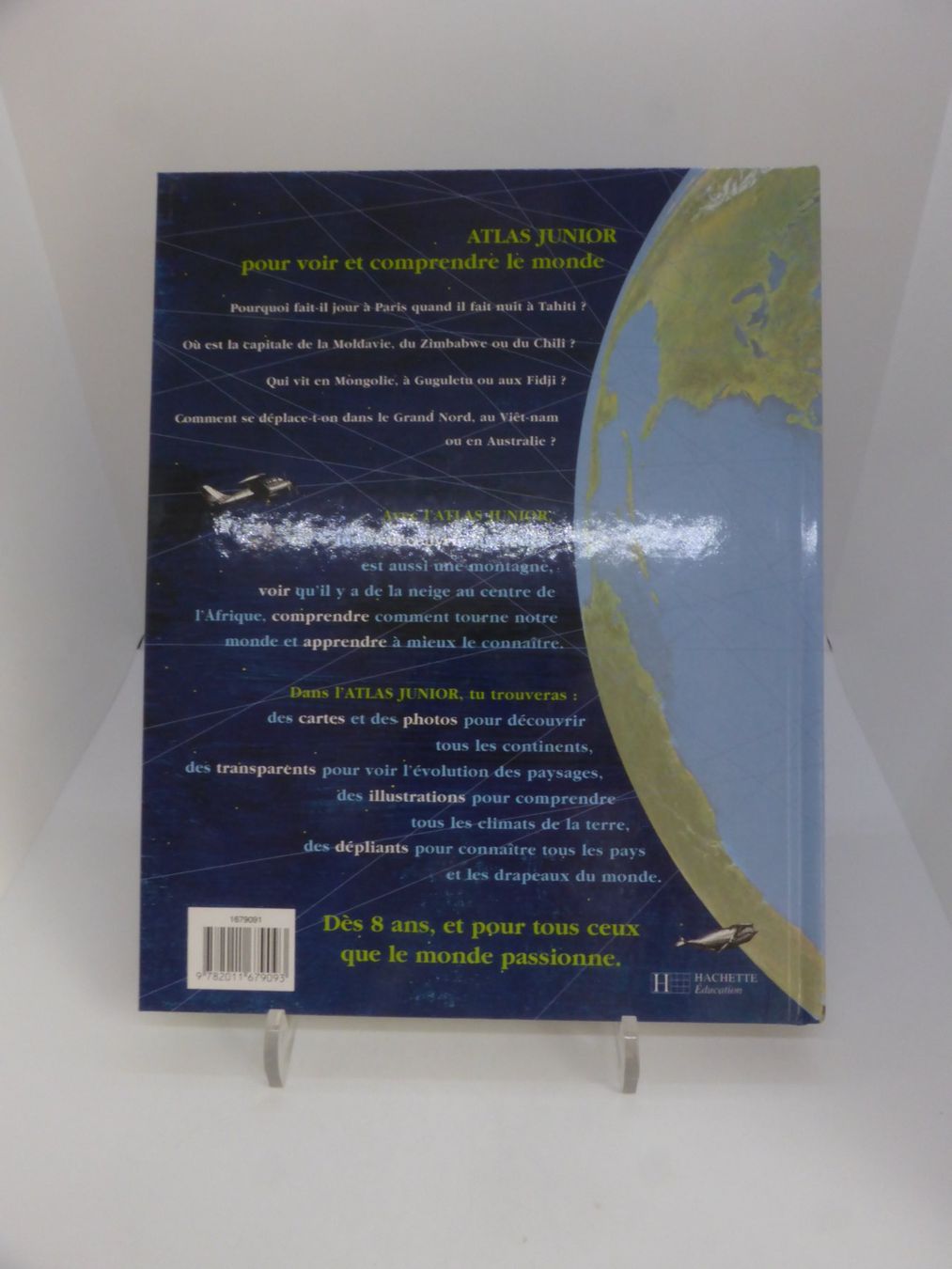 Libri: Atlas Junior Hachette Education dès 8 ans – Usato da Porrentruy venduto da Kim017 2