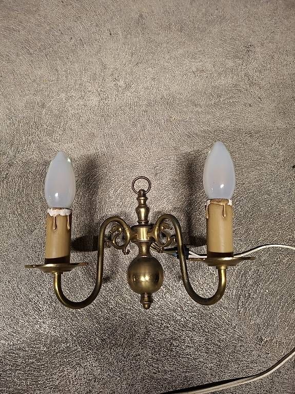 Lampade: Wandleuchte im Kerzen-Design – Usato da Diessenhofen venduto da mkjw 2