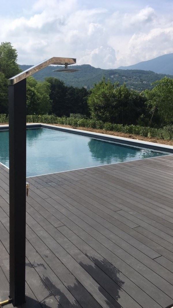 Docce: Solardusche Solarbrause Design 35lt. ; Gartendusche – Nuovo e nell'imballaggio originale da Kriens venduto da PoolsIsland 2