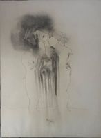 HEIRICH RICHTER AQUARELL SIGNIERT