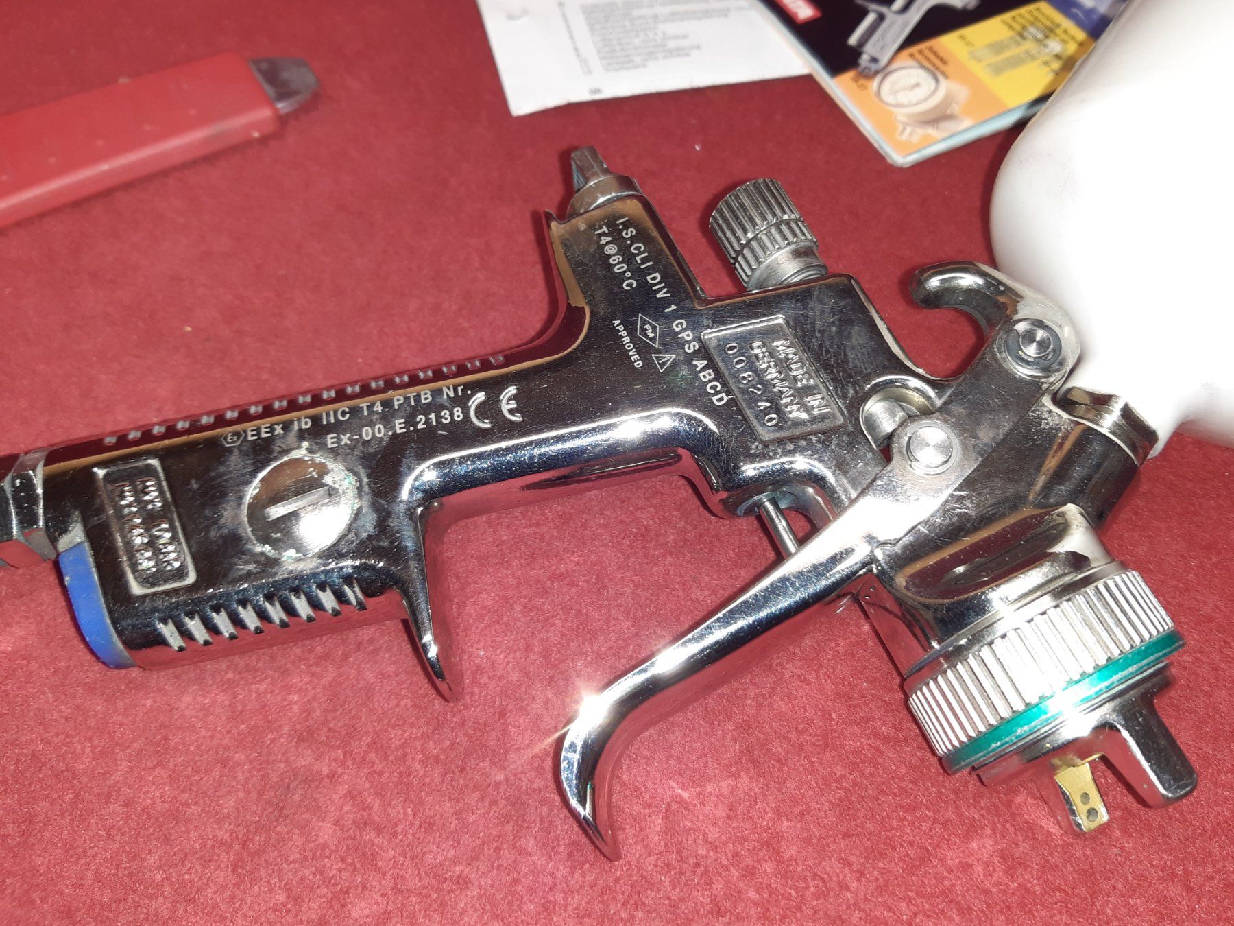 Sata Tutti gli attrezzi: SATA Jet 2000 Digital HVLP Spritzpistole – Usato da Lohn-Ammannsegg venduto da Molch7 3