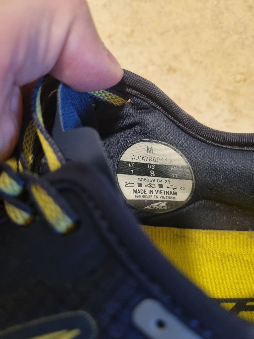 Altra Scarpe da uomo: Trailschuhe Altra Olympus 5 blu Grösse 41 – Usato da Zürich venduto da GioGioele 2