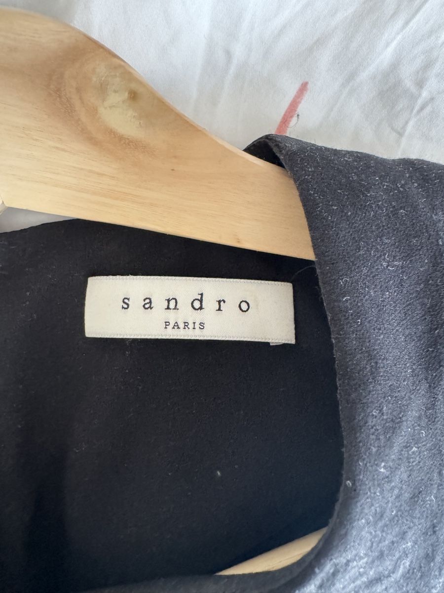 Sandro Tops: Sandro Paris Black Top. Size 1. Summer Essential! – D'occasion à Vesenaz par nat_mq8l 1