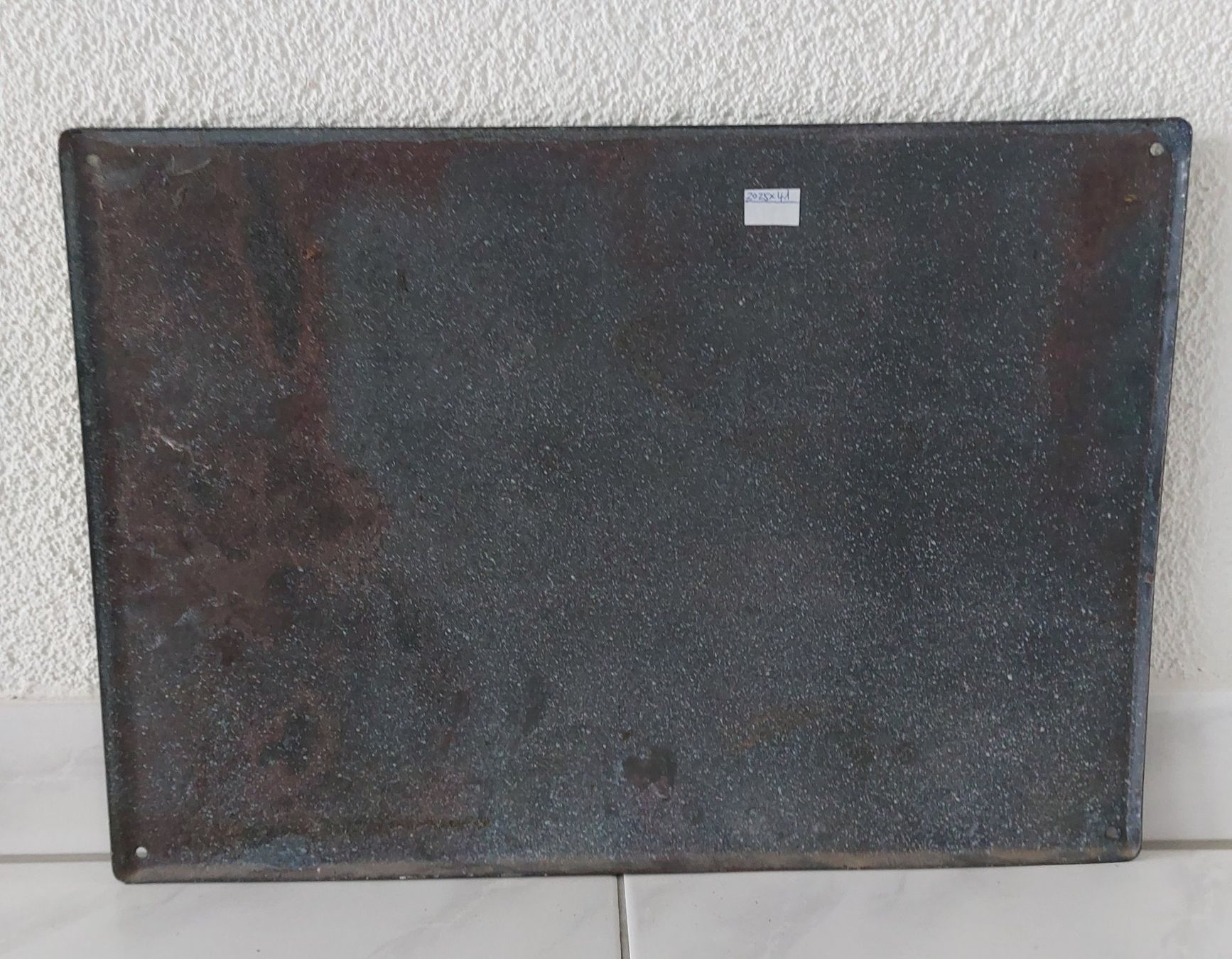 Insegne: Emailschild Place Du Tertre plaque émaillée Paris – Usato da Schenkon venduto da TG10 4