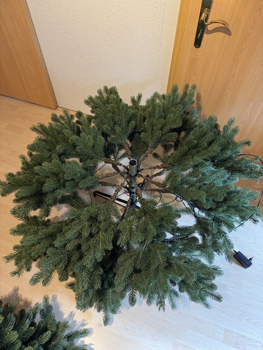 Globus Tutte le decorazioni: Kunst Weihnachtsbaum mit Lichterkette  – Usato da Elgg venduto da fra_9p7j 3