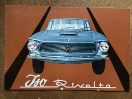 ISO Rivolta Prospekt deutsch brochure catelogue Original