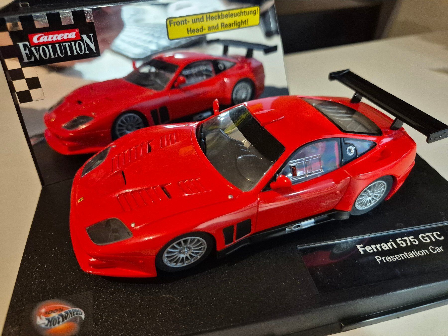 Carrera Piste: Carrera Evolution Ferrari 575 GTC Presentation Car – Nuovo e nell'imballaggio originale da Ennetbürgen venduto da Perlen01