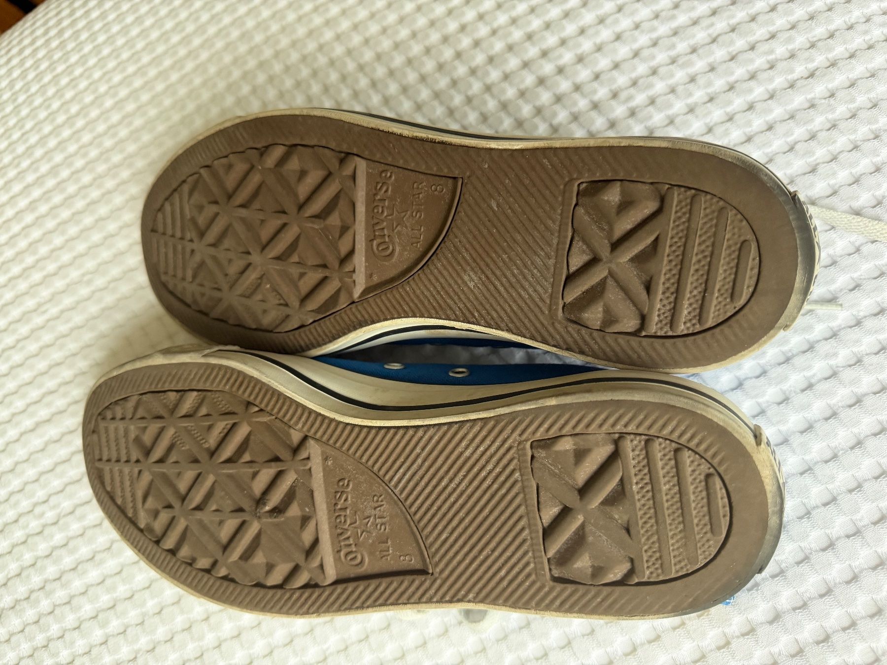 Converse Scarpe da uomo: Converse All Star High, blau Grösse 41,5 – Usato da Samedan venduto da Lingi08 2